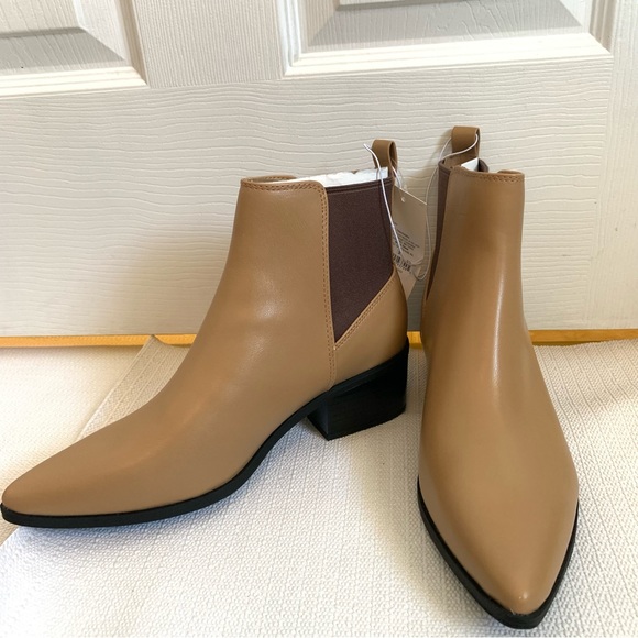 a new day Shoes - Tan Gwen low Chelsea boot - A New Day bootie